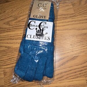 NWT C.C. Smart Tip Knit Winter Gloves